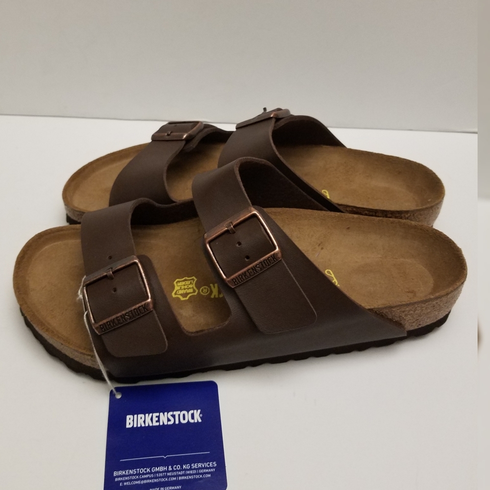 New Birkenstock Arizona Brown Sandals